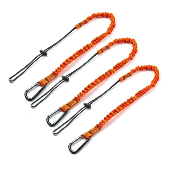 Tool Lanyard,3 Pcs Safety Lanyard with Carabiner,Shock Absorbing Safety