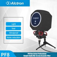 Alctron PF8 ใหม่ Professional Studio ไมค์หน้าจอ Acoustic Filter เดสก์ท็อปการบันทึกไมโครโฟนลดเสียงรบกวนลม