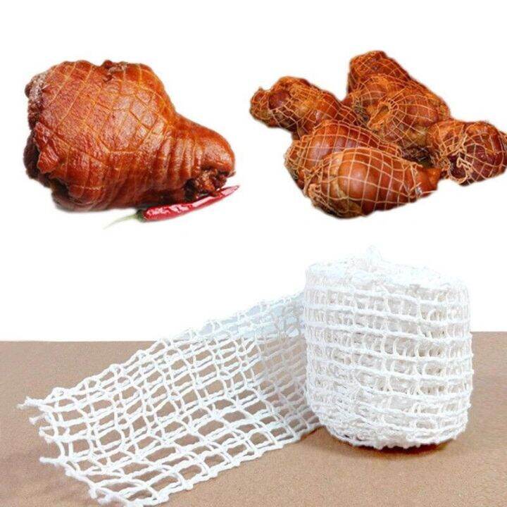 1-3-meter-cotton-meat-net-ham-roast-sausage-net-butchers-string-roll-hot-dog-netting-packaging-cooking-tools