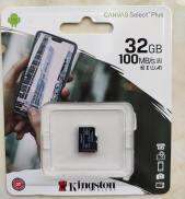 Thẻ Nhớ Kingston 32GB Class10 tốc độ đọc 100mbs