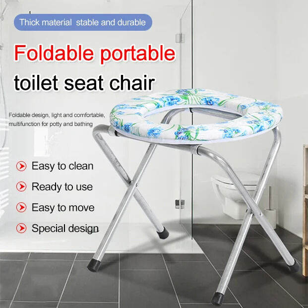 huanlangcaiji Copper Forest Holy Rise Foldable Toilet Chair for Elderly