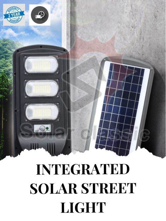 AFFORDABLE [Solar Classic] Integrated Solar Street Light with remote OK ...