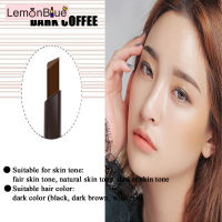 LemonBlue Eyebrow Definer Pencil Dual Head Brow Pencil Rotating Triangular Tip Brow Makeup Pen with Brush Waterproof Cosmetics