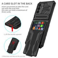 For Samsung Galaxy A04S Case Shockproof Armor With Card Slot Stand Phone Case for Samsung A04S A 04S A04 S SM-A047F Back Cover