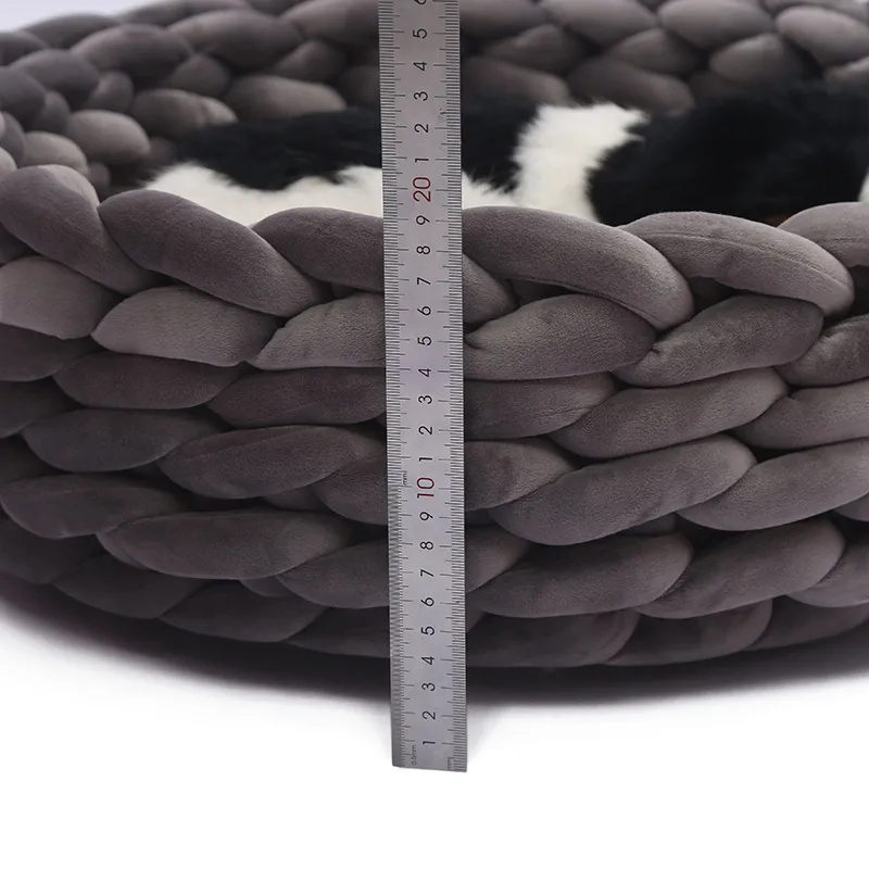 1KG Velvet Thick Super Bulky Chunky Yarn Hand Knitting Woven Thread Basket  Blanket Carpets Giant Yarn DIY Arm Hand-knit Blanket