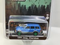 Jeep Cherokee 80 ANNIVERSARY, Green edit, คอลเลกชันของเทมเพลตรถยนต์, 1:64, 1911