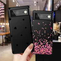 Love Heart Phone Case for Google Pixel 7a 7Pro 7 6a 6 6Pro 5 5a 5G 4XL 4 2 3XL 2XL 3 3a 3aXL 4a Cover Black Soft TPU Fundas Bar  Wine Tools