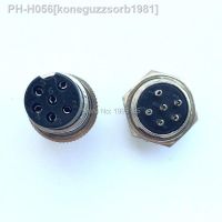 1set GX16 6 Pin Male Female Diameter 16mm Wire Panel Connector GX16 Circular Connector Aviation Socket Plug