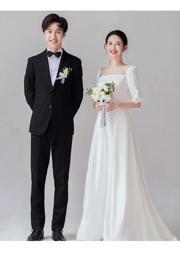 25 Mẫu váy cưới cho bà bầu đẹp  Tài Lộc Wedding