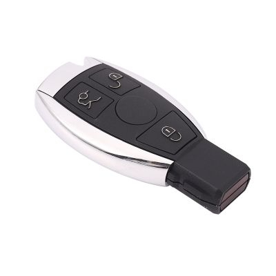 3 Buttons Remote Car Key Shell Key Replacement For Mercedes Benz year 2000+ NEC&BGA Control 433.92MHz