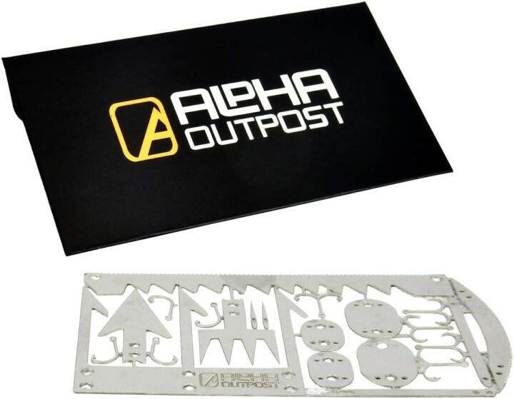 alpha-outpost-survival-cards-original-22-in-1-wallet-multitool-for-camping-gear-hiking-fishing-hunting-wilderness-survival-preppers-bug-out-bag-emergency-kit-pack-of-3