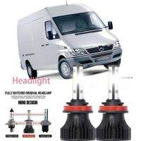 หลอดไฟหน้ารถยนต์ LED LAI 40w 6000k สีขาว สําหรับ Mercedes-Benz SPRINTER Dump Truck (B905) 2003-2023 รับประกัน 10 เดือน