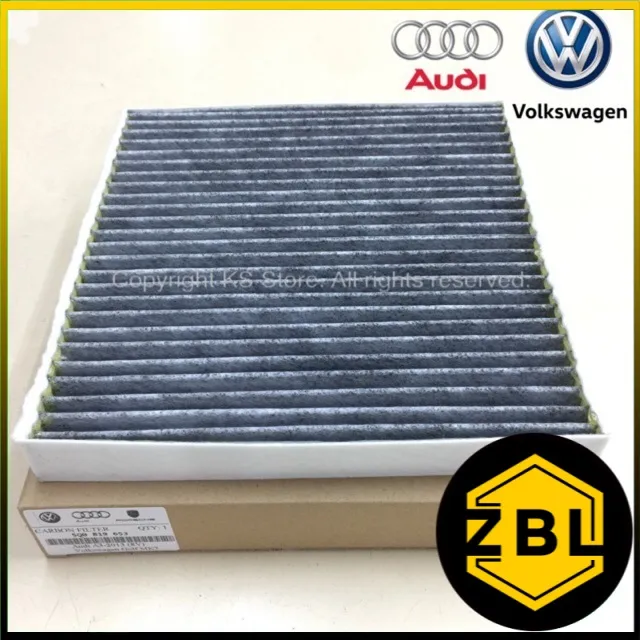 Air Cond Filter Volkswagen Golf 7-MK7 / Audi A3-2013(8V) Carbon Cabin ...