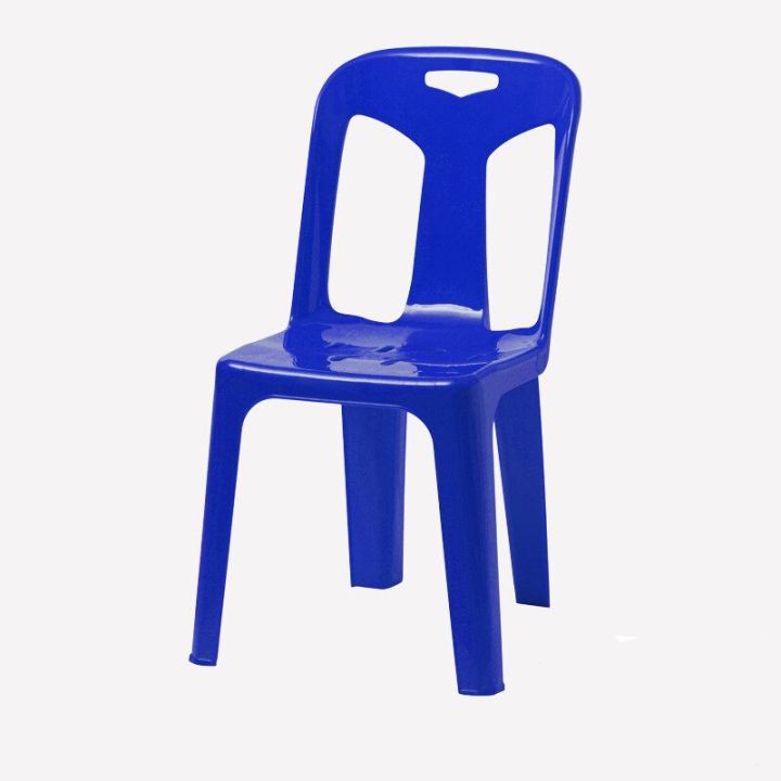 เก้าอี้พลาสติกมีพนักพิง-ch0117bu