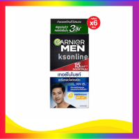 ( 6 ซอง) สินค้าใหม่ซอง 15 บาท หล่อใส ติด สปีด แนะนำ garnier men  การ์นิเย่ เมน เทอร์โบ ไบรท์ SPF30++ สารสกัดจากมะนาว