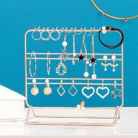 ：》’【 2X Jewelry Stand, Metal Earrings Organizer, Beautiful Necklaces Holder&amp; Bracelets Display, Jewelry Organizer