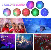 Starry Sky Projector LED Night Light Aurora Star Galaxy Night Lamp for Bedroom Games Room Party