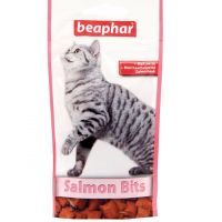 Beaphar ขนมสำหรับแมว Salmon Bits 35 g. 4 ซอง