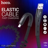 [3C electronic digital] สายสปริง Usb Hoco สำหรับที่ชาร์จแบตเตอรี่โทรศัพท์สายซิงค์ข้อมูลสายชาร์จสายล่อฟ้าสายสำหรับ iPhone 11 Pro XR MAX XR X 8 7 6ยืด