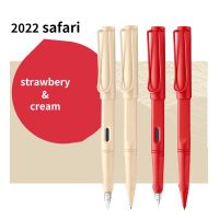 [พร้อมส่ง] Lamy Safari Rollerball Pen Strawberry Cream Limited 2022 ปากกาลูกลื่น สตรอเบอร์รี่ ครีม สตรอเบอร์รี่ สีแดง สีขาว ytj