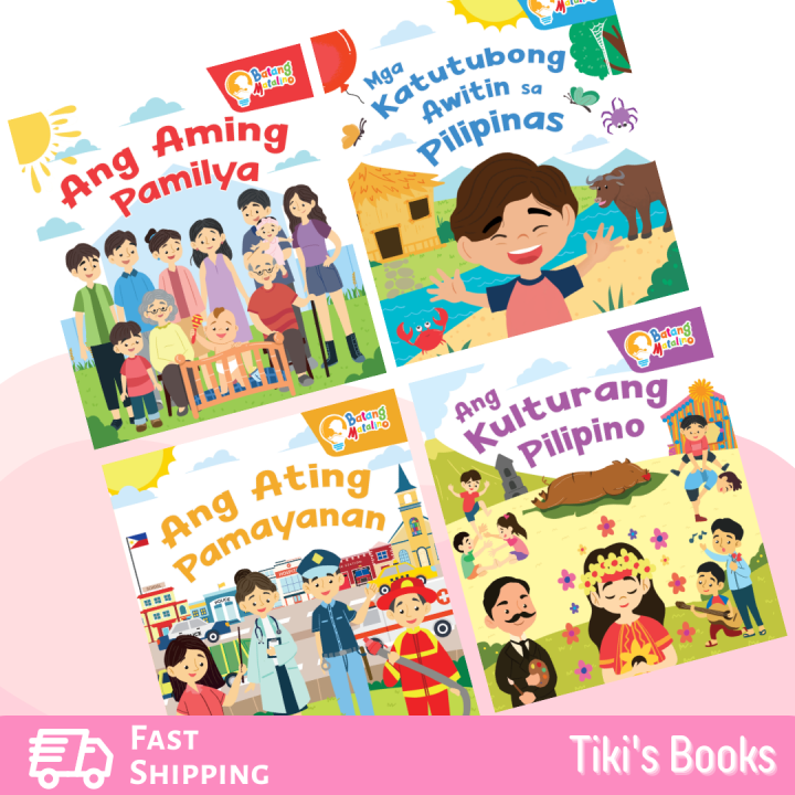 Batang Matalino Board Books (Pamilya, Pamayanan, Katutubong Awitin ...