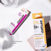 Oxecure Acne Sunscreen 30g ฟรี Anti-Melasma Cream 10G.อ๊อกซีเคียว แอคเน่ ซันสกรีน