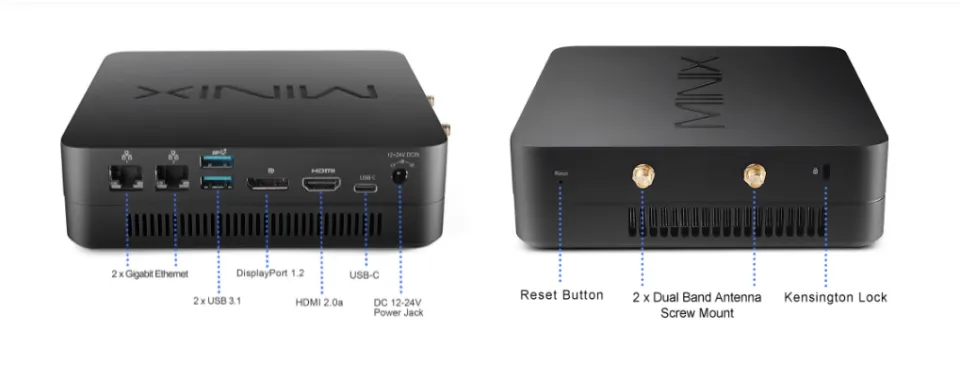 MINIX NEO NGC-5 with 8th Gen Intel Core i5 processor, lightning