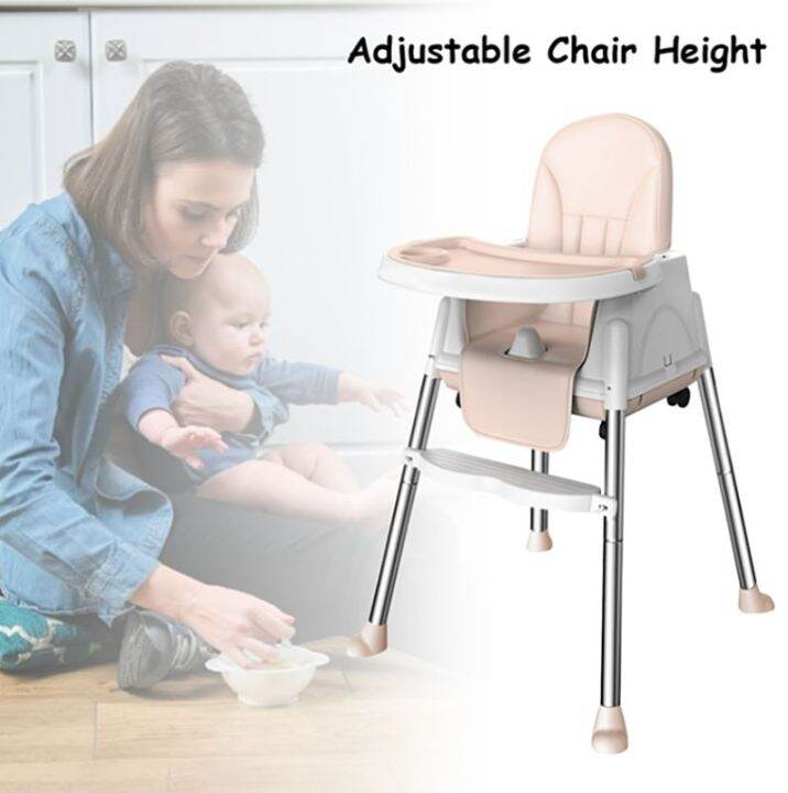 [COD] Baby High Chair with Adjustable Height and Removable Legs Booster ...