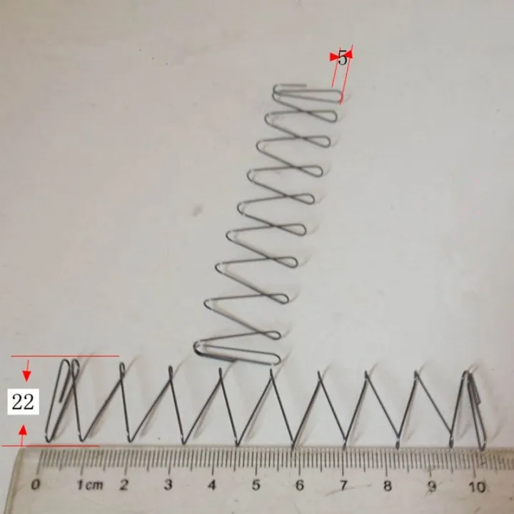 Custom 0.8mm Wire Steel Rectangular Square Shaped Compression Springs