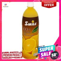 สไมล์น้ำส้มพร้อมเนื้อส้ม100% 1000ccSMILE ORANGE JUICE WITH PULP 100% 1000 CC.