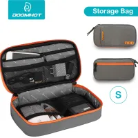 DoomHot Travel Packing Organizers Storage Bags Portable Double Sided Gadget Bags Electronic Digital Organizers Waterproof Electronic Accessories Storage Bags Multi-function USB Storage Bag Large Capacity Cable Organizer Bags
