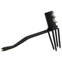 H7JB Hand Cultivator Stand Up Weeder Puller Tool with 4 Claws Root Lifter Weeding Remover Hand Tiller Garden Tool