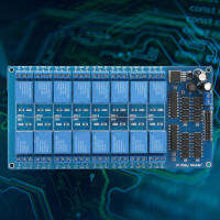 16-channel 12V Relay Module Interface Control Board พร้อมการป้องกันออปโตคัปเปลอร์