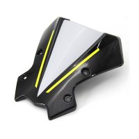 Motorcycle Windshield Windscreen Air Wind Deflector for Z 900 Z900 Z650 2020(White)