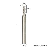 Hss เครื่องเครื่องตัดมิลลิ่งก้านตรง4เอ็นด์มิลล์1.0-13มม. เครื่อง Cnc อุปกรณ์เจาะสำหรับตัดโลหะอลูมิเนียมเราเตอร์บิต