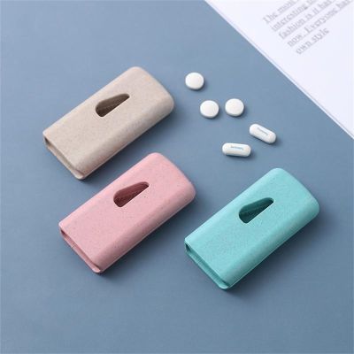 【CW】✥□☸  Medicine Cutter Plastic Pill Divider Small Boxes