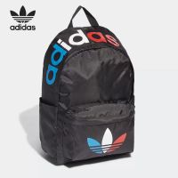 ADIDASกระเป๋าเป้สะพายหลังผู้ชายและผู้หญิงใหม่กระเป๋าคอมพิวเตอร์กระเป๋าเป้สะพายหลังกีฬา (ขนาดยาว29cmกว้าง13cmสูง44cm)