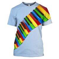 Full screenshot - scenery hip hop men T-shirts piano full version 3D 3D men summer cool t-shirts