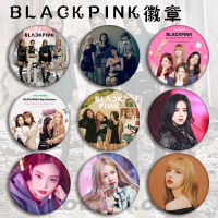 พร้อมส่ง เข็มกลัด Blackpink Kpop