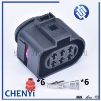 Limited Time Discounts 6 Pin 3.5Mm 1J0973733 Female Or Male Auto Waterproof Connector Plug LSU 4.2 Oxygen Sensor Connector 1J0973833 1J0 973 733 For VW