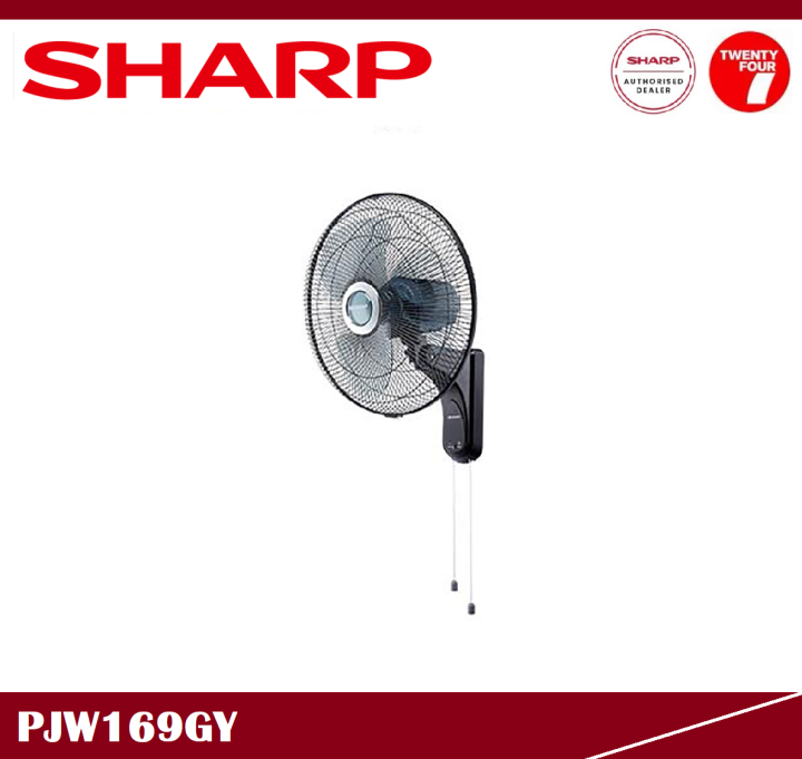 SHARP 16" Wall Fan without Remote Control PJW169GY Lazada