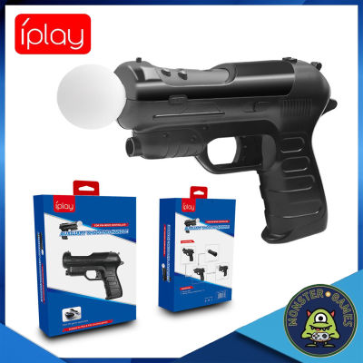 iPlay Auxiliary Shooting Handle for PS4 Ps3 Move (Ps move)(ปืน vr)(ปืน ps4 move)(ปืน ps3 move)(VR Shooting Gun for Ps3 and Ps4)(HBP-166)