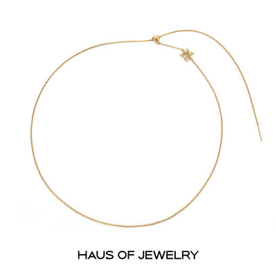 Haus of Jewelry - EVER No.2 Chain Necklace สร้อยคองานเงินแท้ 925 แบบที่ 2 สร้อยแบบลาย