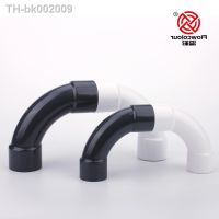 ✢◐ Flowcolour UPVC 20-63mm Crescent Moon Elbow Connectors Irrigation Tube Fittings Aquarium Tank Pipe PVC Adapter