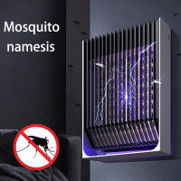 Electric Shock Mosquito Killer Lamp Rechargeable USB Wall Mount Insect Trap Electric Indoor Bug Zapper Light for Home Office