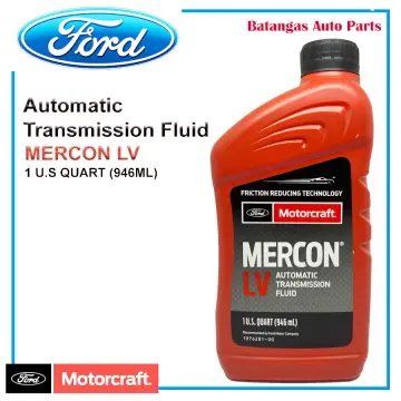 Motorcraft Mercon LV ATF Automatic Transmission Fluid - Quart