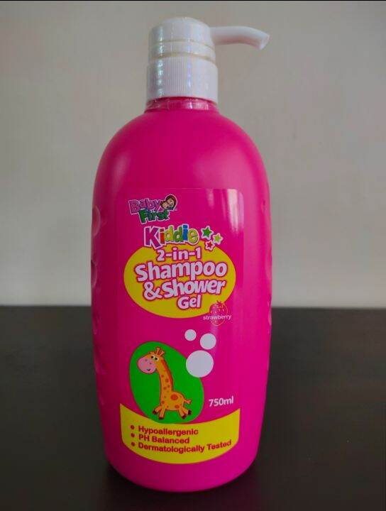 Baby First Kiddie 2in1 Shampoo & Shower Gel (Strawberry) 750ml