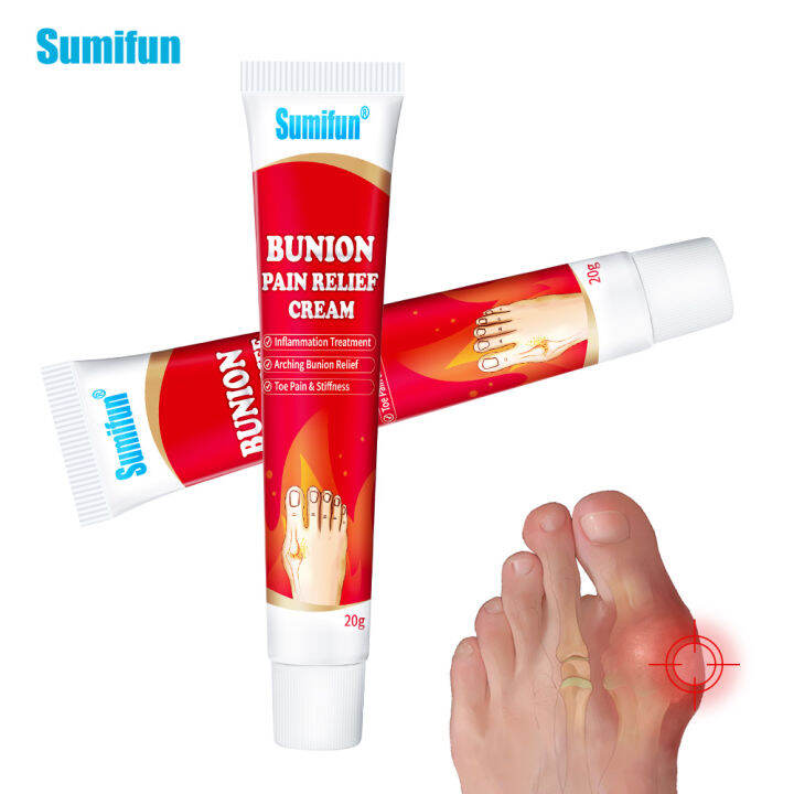 Sumifun Bunion Pain Relief Cream Joint Toe Pain Relief Stiffness ...