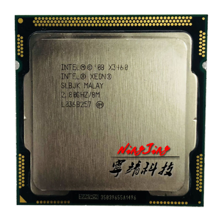 In Xeon X3460 2.8 GHz Quad-Core Eight-Thread 95W CPU Processor 8M 95W LGA 1156