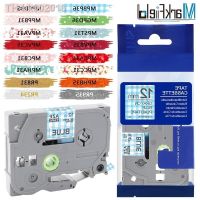 ✽ Pattern Label Tape Compatible for Brother Label Printer Tape 12mm tze-231 for P-touch Label Maker Tape 12mm for PTH110 PTD200